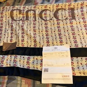 Authentic Gucci scarf